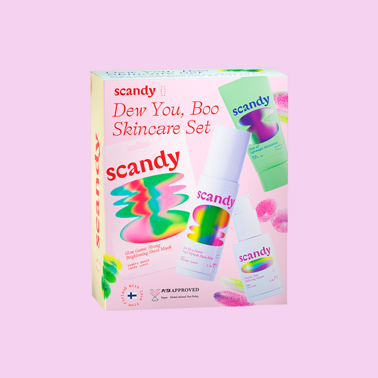 Scandy Dew You, Boo Skincare Set