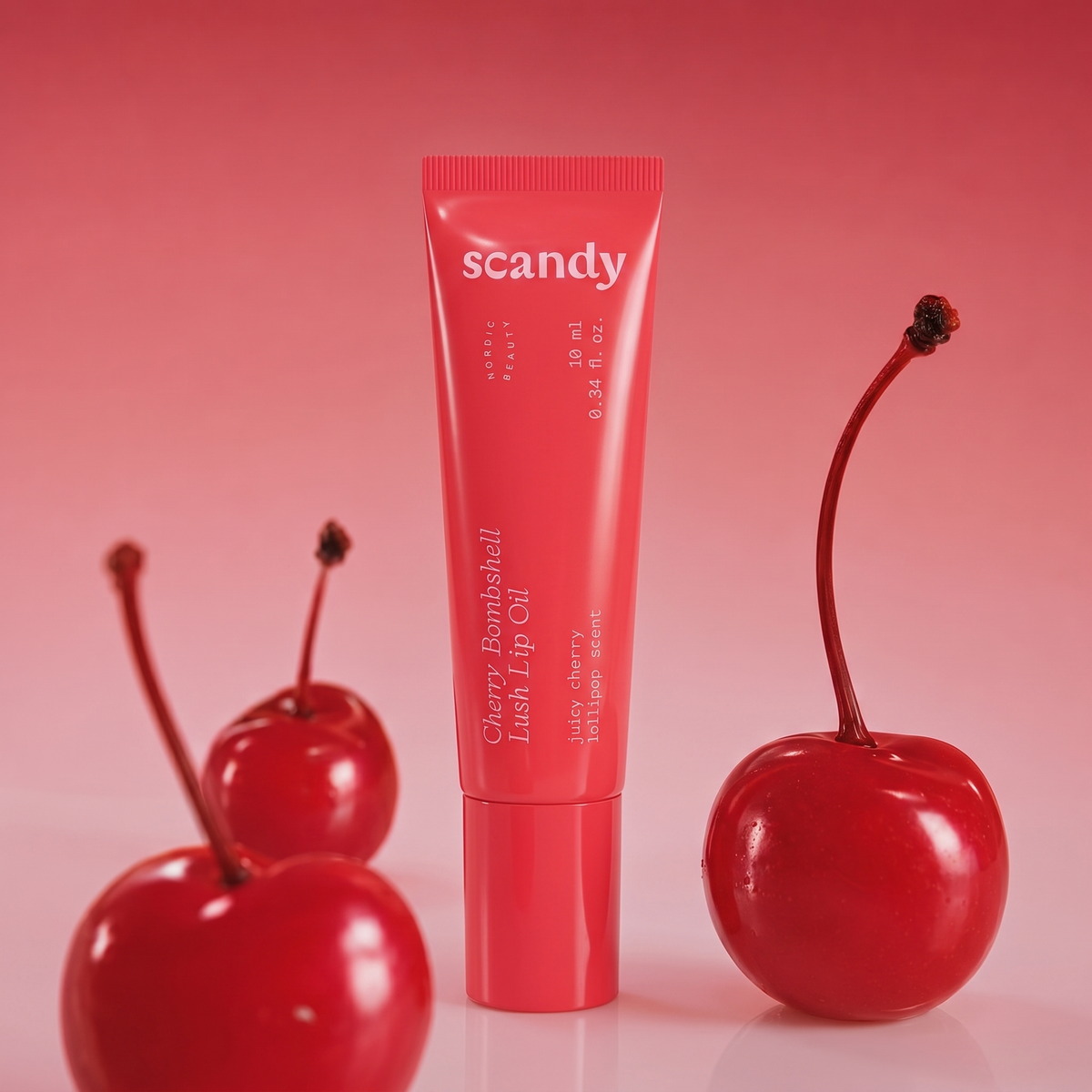 Scandy Cherry Bombshell Lush Lip Oil 10 ml