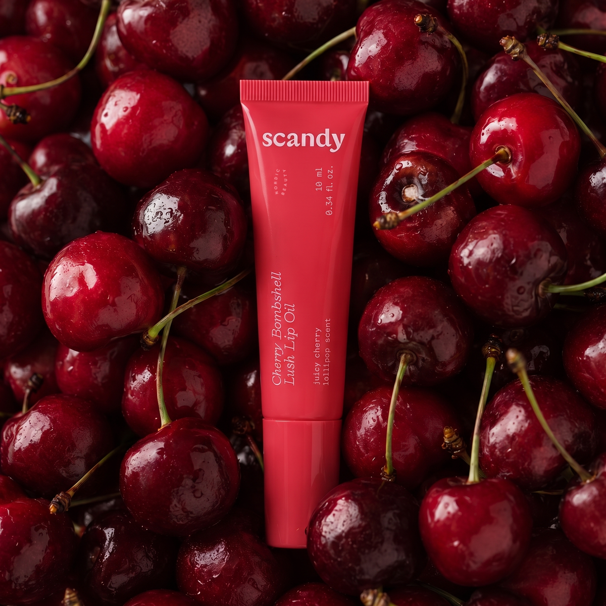 Scandy Cherry Bombshell Lush Lip Oil 10 ml